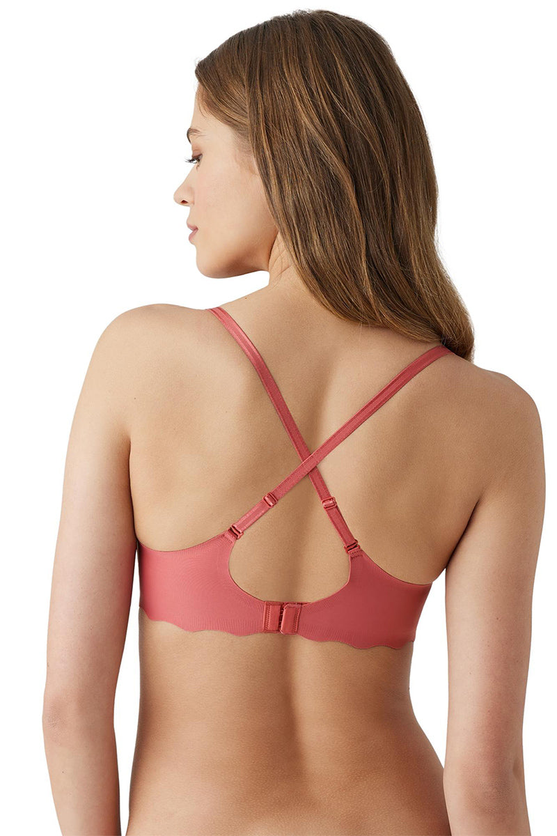 Wacoal b.tempt'd b.wow'd Wire Free Bra - Slate Rose - source image 63613