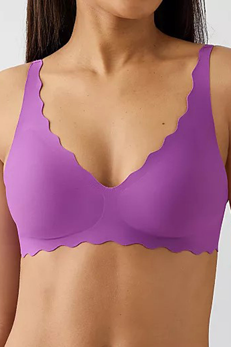 Wacoal b.tempt'd b.wow'd Wire Free Bra - Sparkling Grape - source image 71841