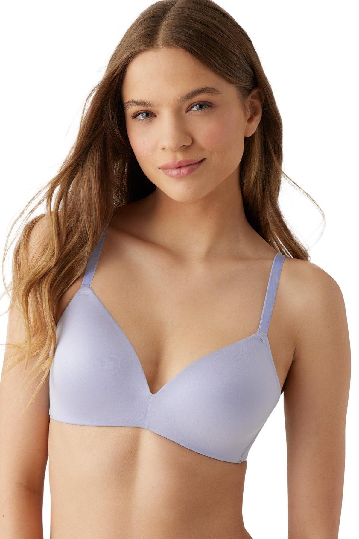 Wacoal b.tempt'd Future Foundation Wire Free T-Shirt Bra - Aleutian - source image 66083