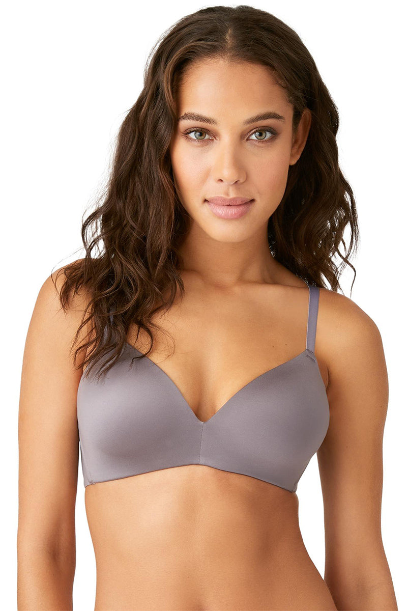 Wacoal b.tempt'd Future Foundation Wire Free T-Shirt Bra - Shark - source image 63780