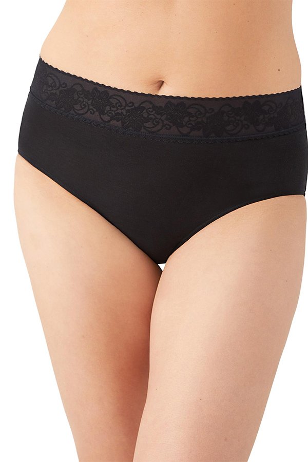 Wacoal Comfort Touch Brief - Black - source image 63163