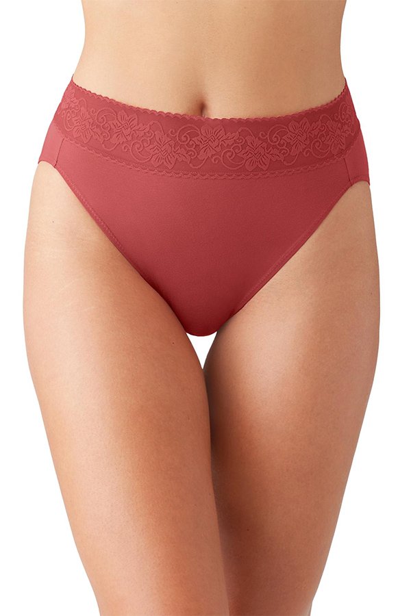 Wacoal Comfort Touch Hi-Cut - Garnet Rose - source image 63026