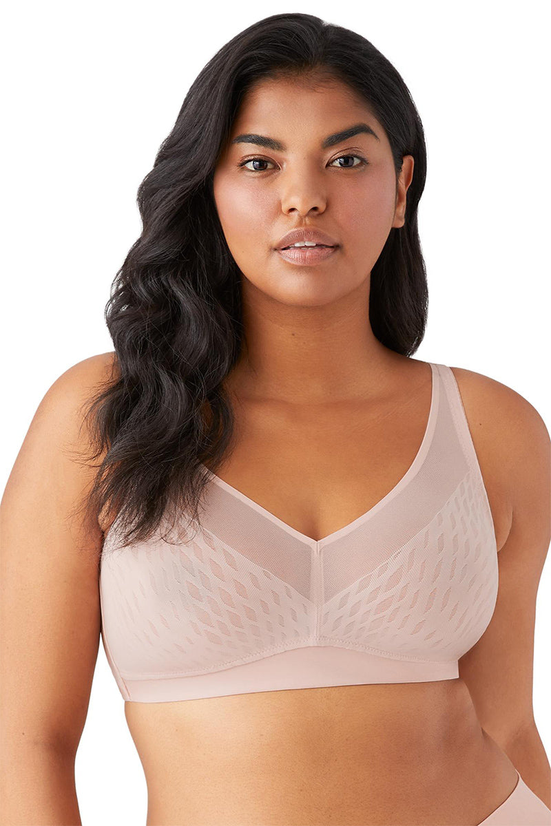 Wacoal Elevated Allure Wire Free Bra - Rose Dust - source image 62408