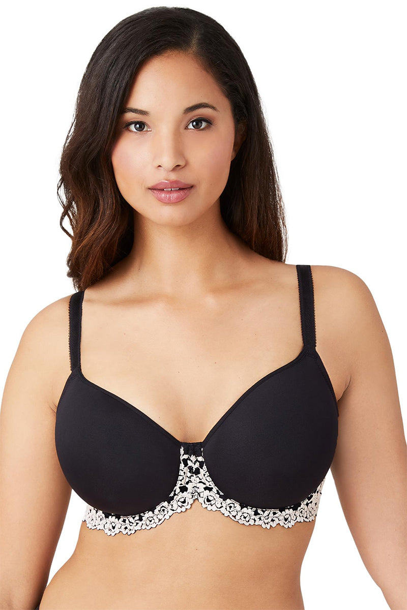 Wacoal Embrace Lace® T-Shirt Bra - Black - source image 62426
