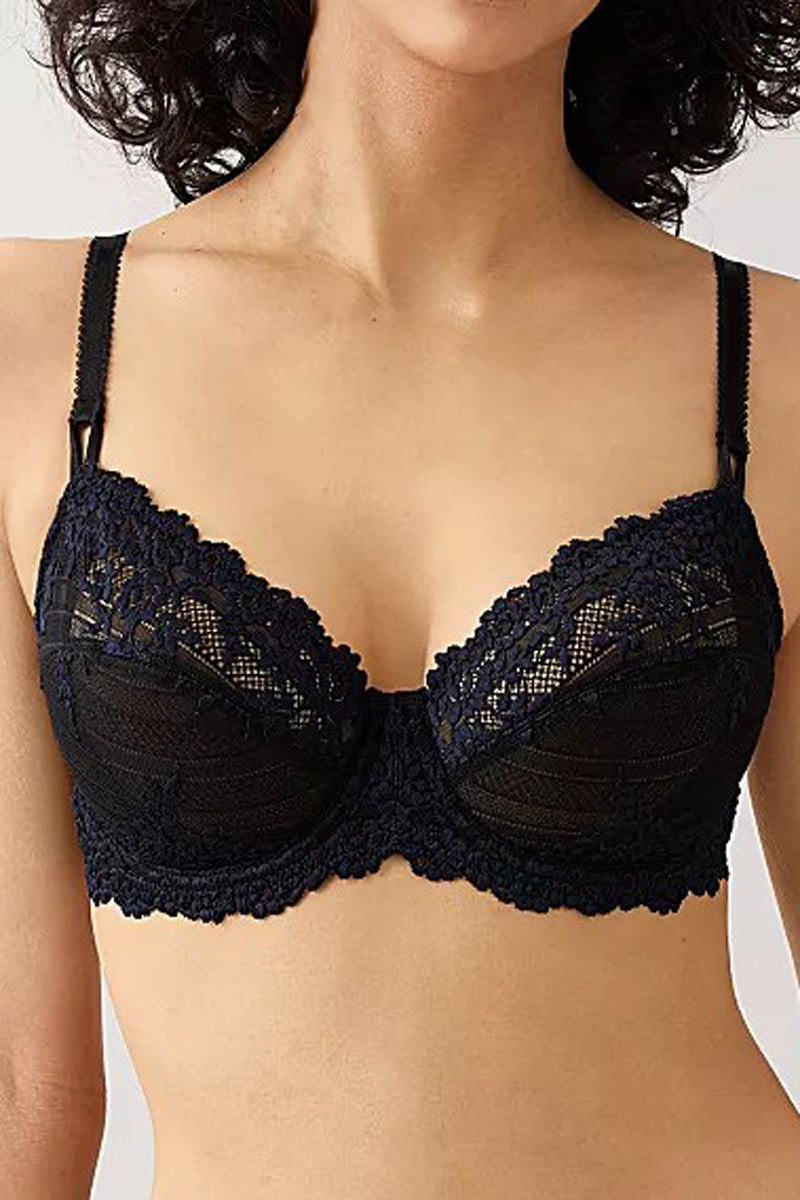 Wacoal Embrace Lace® Underwire Bra - Black/Night Sky - source image 72262