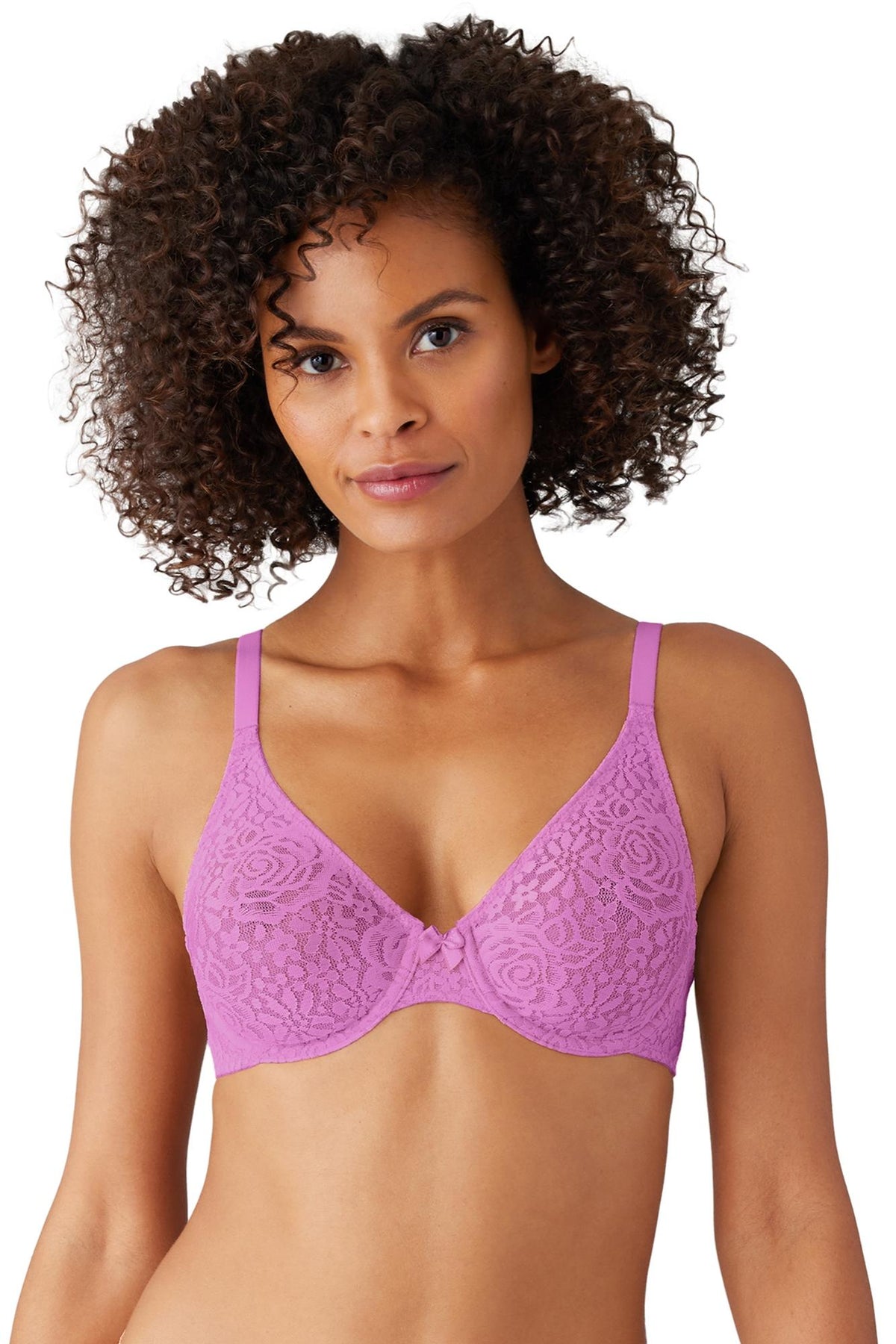 Wacoal Halo Lace Underwire Bra - First Bloom - source image 65916