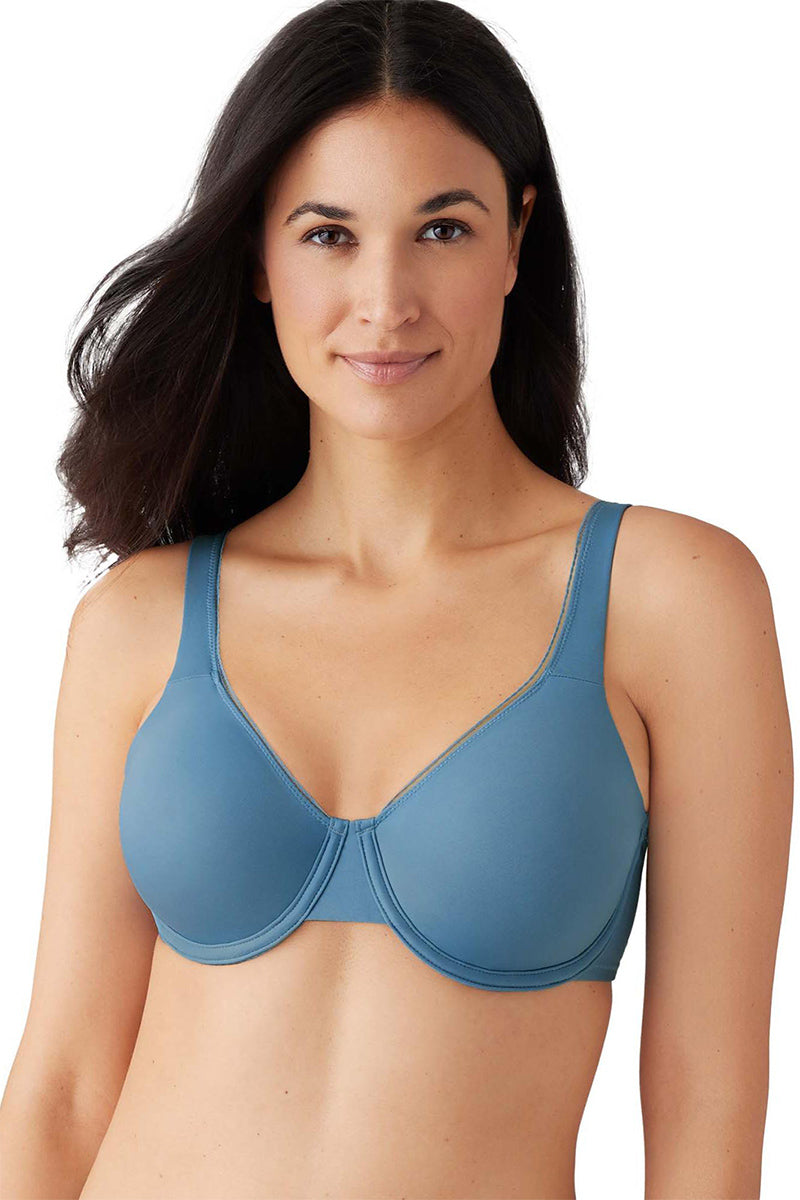 Wacoal High Standards Underwire Bra - Provincial Blue - source image 62756
