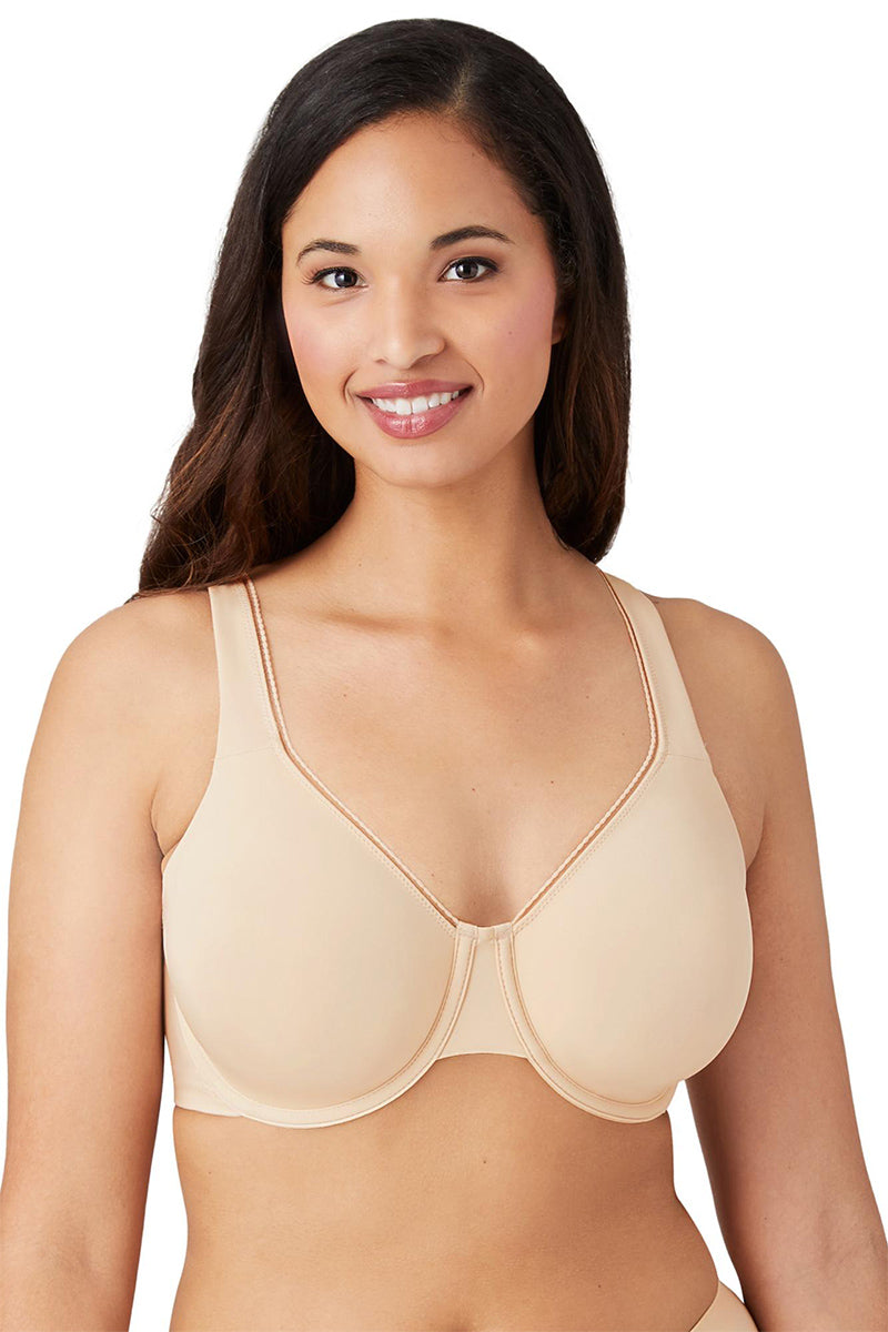 Wacoal High Standards Underwire Bra - Sand - source image 62757