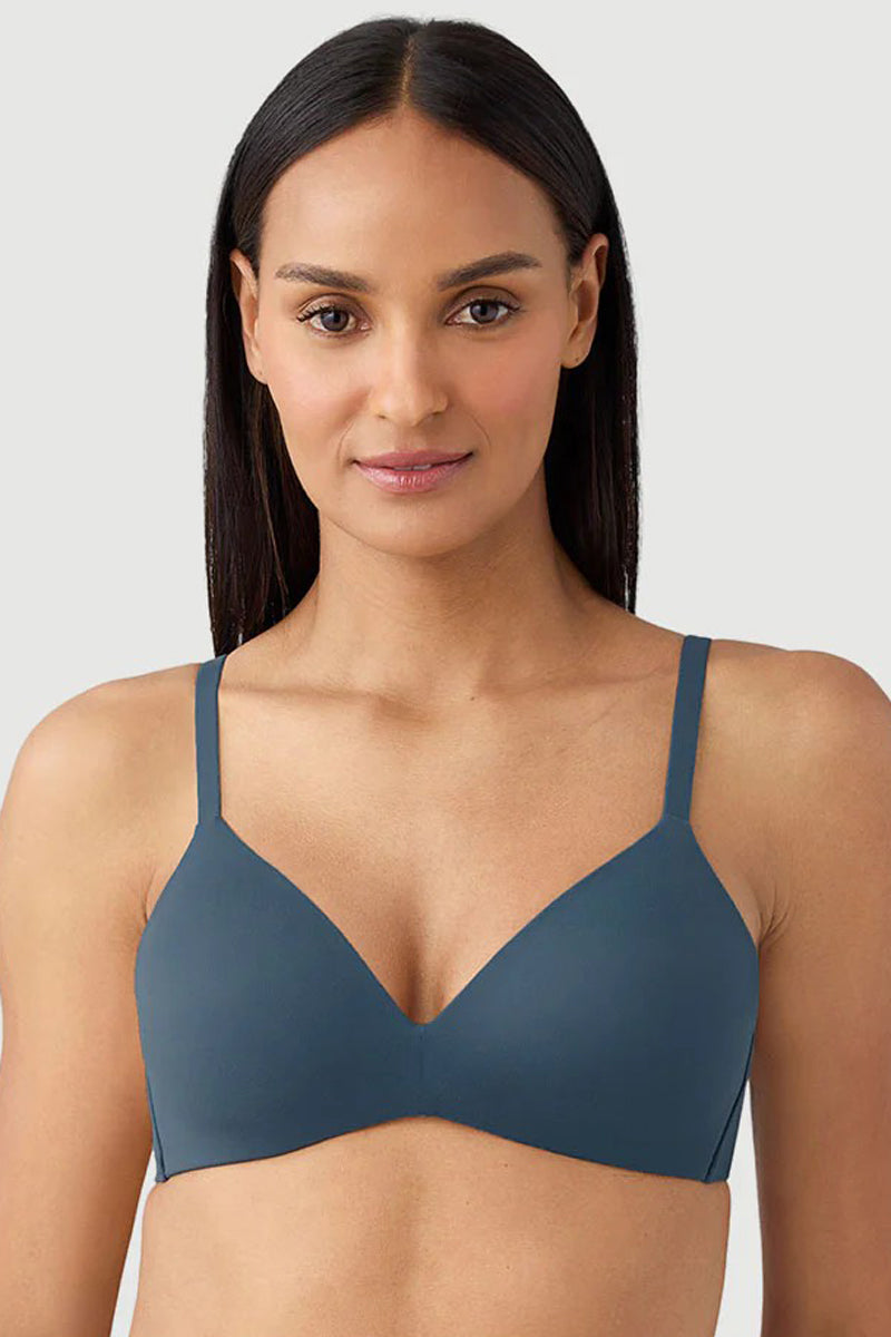 Wacoal How Perfect Wire Free T-Shirt Bra - Dark Slate - source image 75424