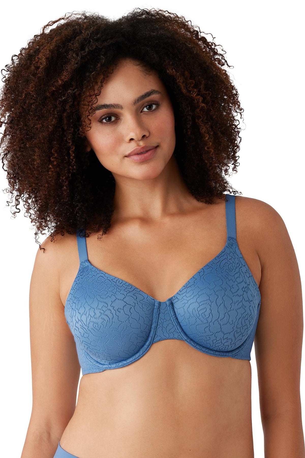 Wacoal Inside Job Underwire Bra - Coronet Blue - source image 65975
