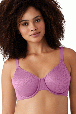 Wacoal Inside Job Underwire Bra - Opera Mauve - source image 73516