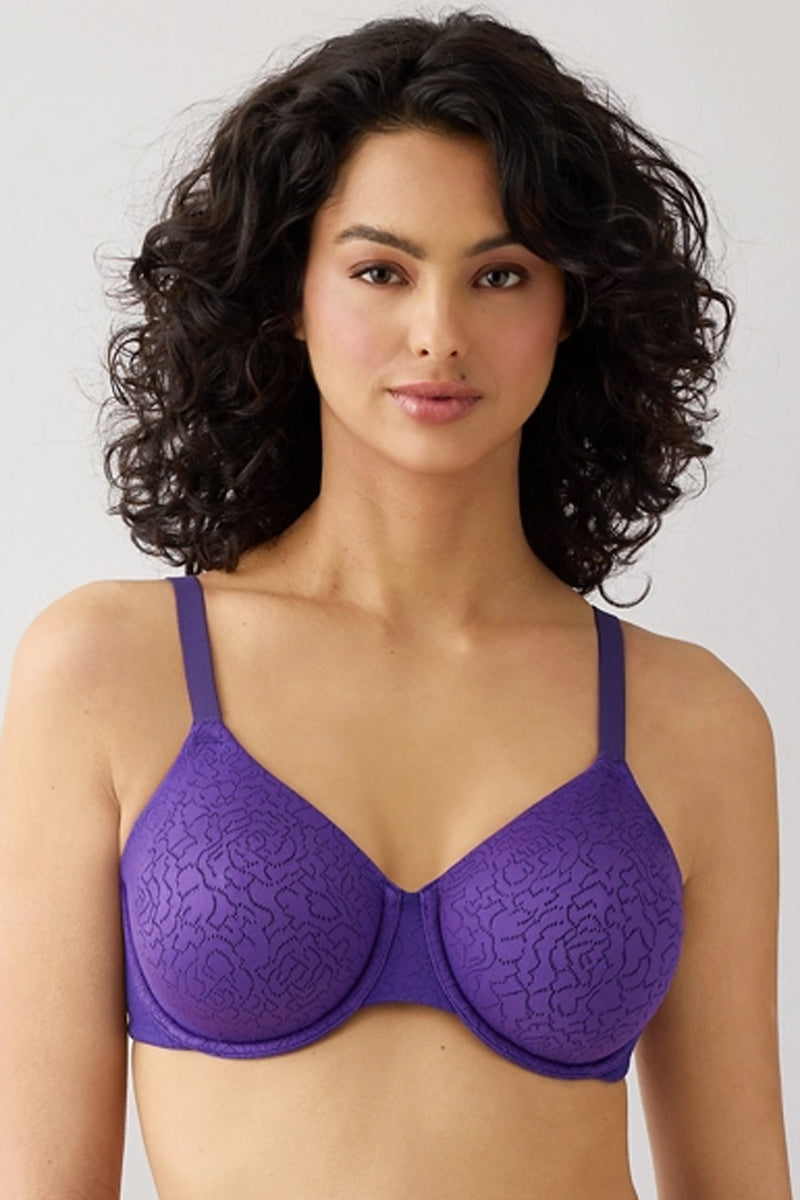 Wacoal Inside Job Underwire Bra - Purple Indigo - source image 71815