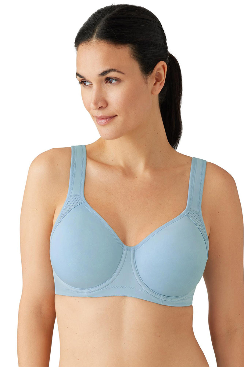 Wacoal Lindsey Sport Contour Underwire Bra - Angel Falls - source image 62479
