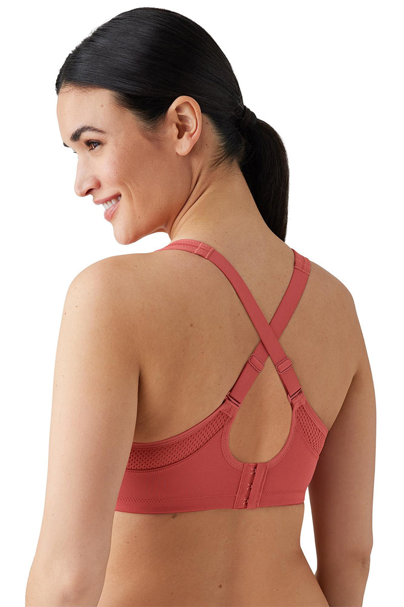 Wacoal Lindsey Sport Contour Underwire Bra - Baroque Rose - source image 62480