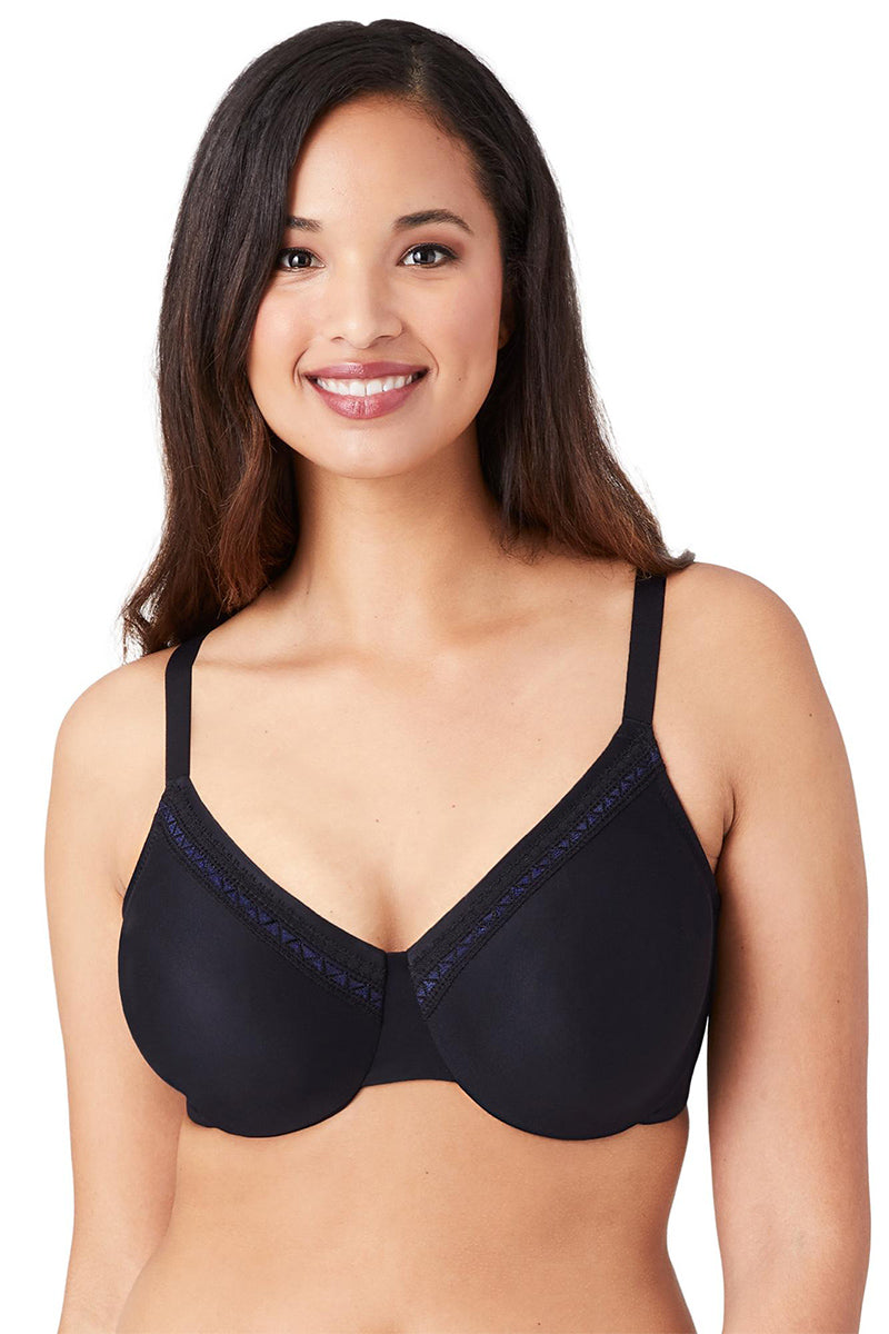 Wacoal Perfect Primer Full Figure Underwire Bra - Black - source image 62634