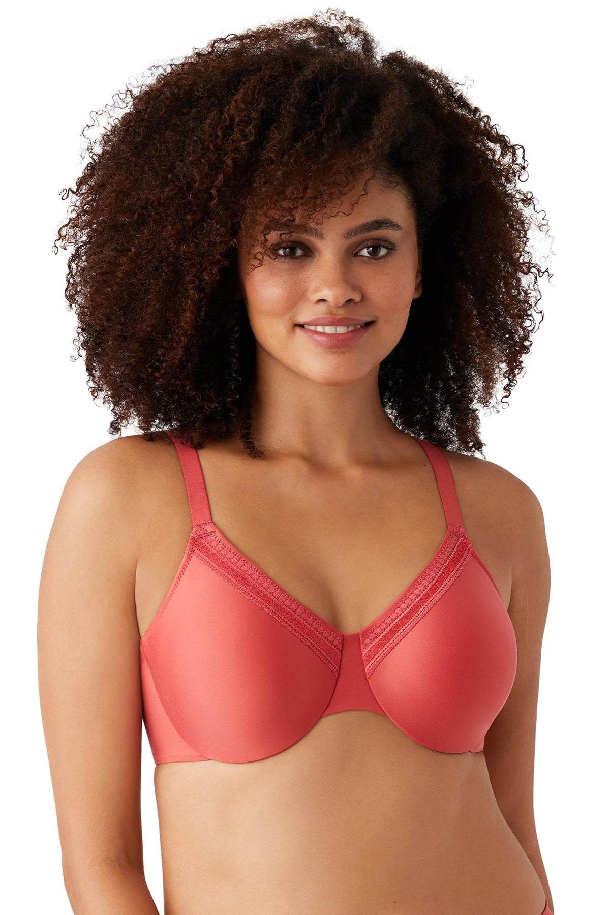 Wacoal Perfect Primer Full Figure Underwire Bra - Mineral Red - source image 65956