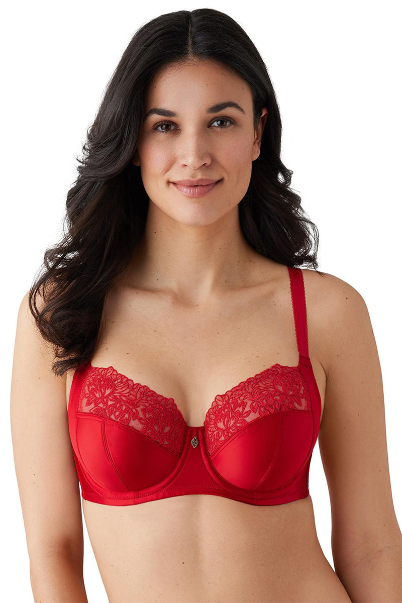 Wacoal Side Note Underwire Bra - Barbados Cherry - source image 62758