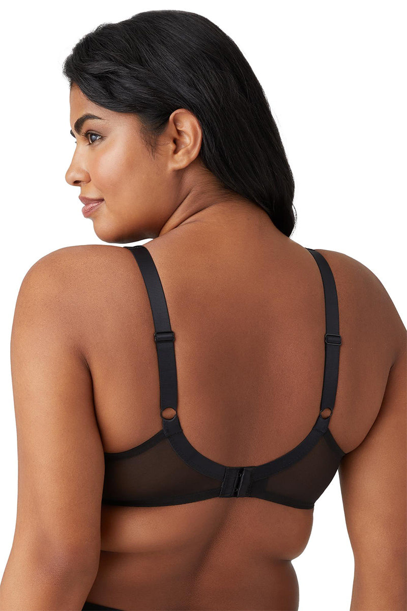 Wacoal Stark Beauty Underwire Bra - Black - source image 62646