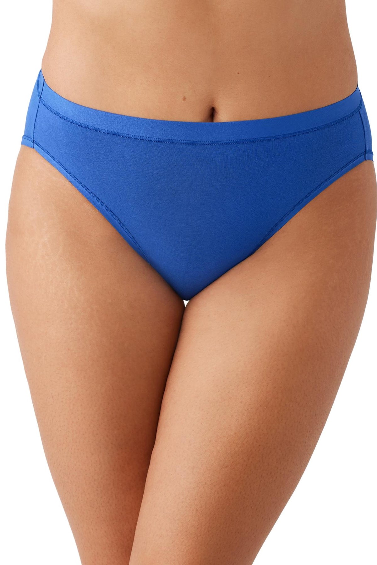 Wacoal Understated Cotton Hi-Cut - Beaucoup Blue - source image 66039