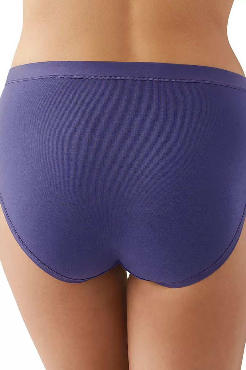 Wacoal Understated Cotton Hi-Cut - Skipper Blue - source image 71464