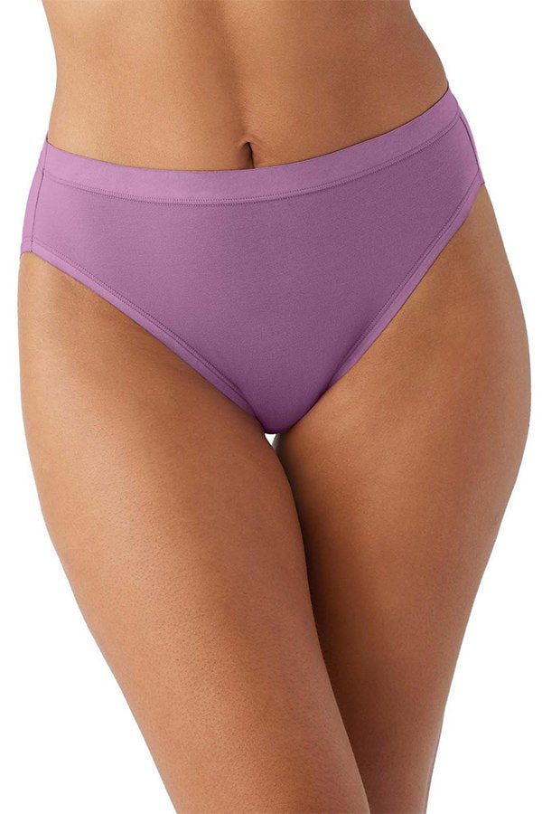 Wacoal Understated Cotton Hi-Cut - Valerian - source image 63222